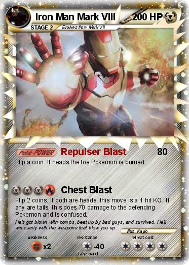 Pokemon Iron Man Mark VIII