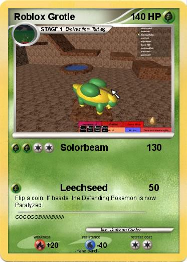 Pokemon Roblox Grotle
