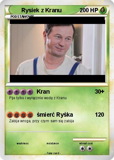 Pokemon Rysiek z Kranu
