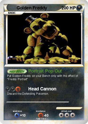 Pokemon Golden Freddy