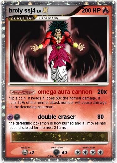 Pokemon broly ssj4