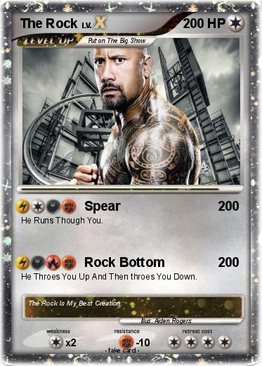 Pokemon The Rock