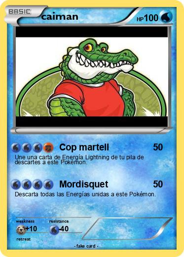 Pokemon caiman