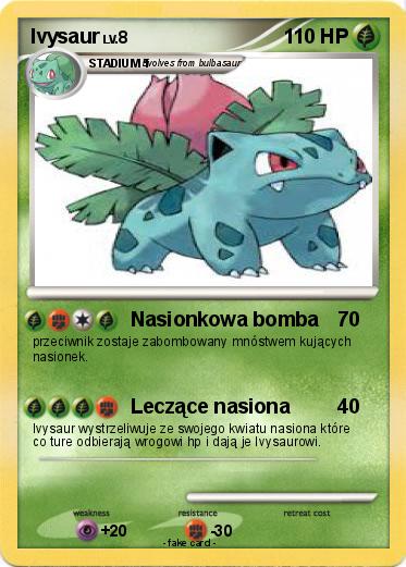 Pokemon Ivysaur
