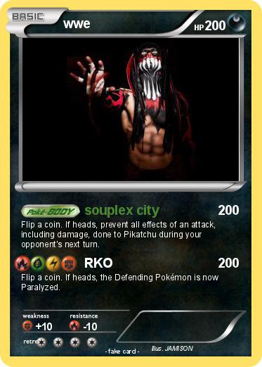 Pokemon wwe