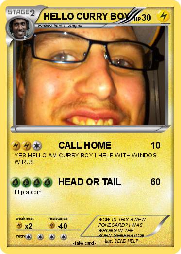 Pokemon HELLO CURRY BOY