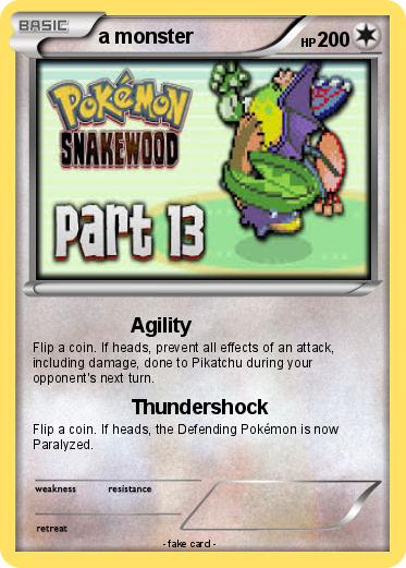 Pokemon a monster