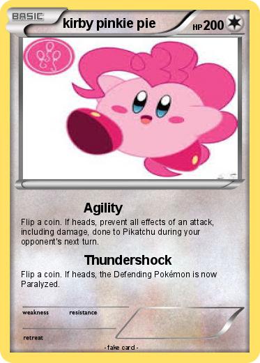 Pokemon kirby pinkie pie