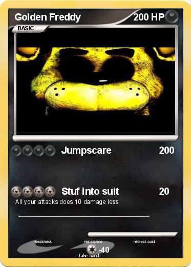 Pokemon Golden Freddy