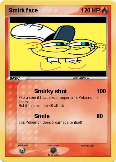 Pokemon Smirk face