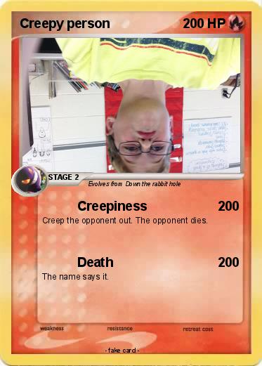 Pokemon Creepy person
