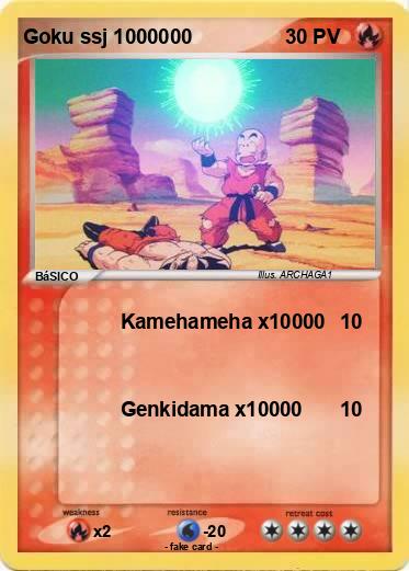 Pokemon Goku ssj 1000000