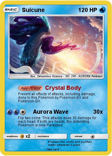 Pokemon Suicune