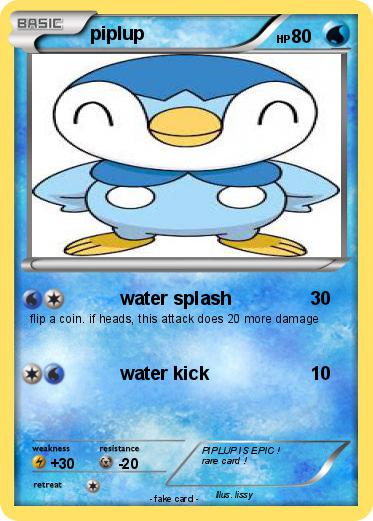 Pokemon piplup