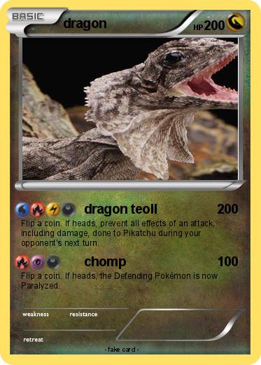 Pokemon dragon