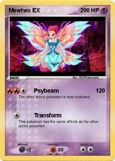 Pokemon Mewtwo EX