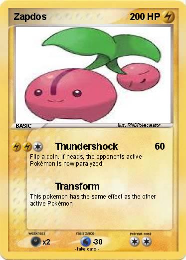 Pokemon Zapdos