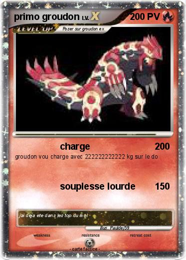 Pokemon primo groudon