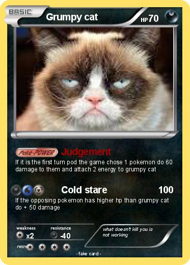 Pokemon Grumpy cat