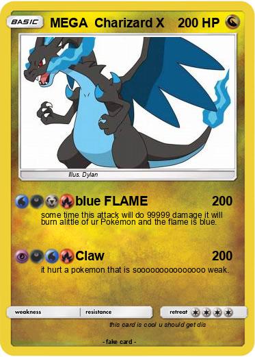 Pokemon MEGA  Charizard X