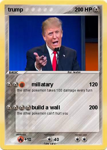 Pokemon trump