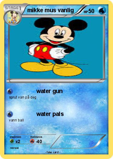 Pokemon mikke mus vanlig