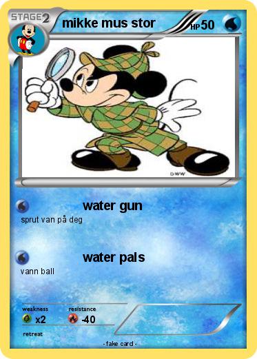 Pokemon mikke mus stor