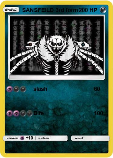 Pokemon SANSFEILD 3rd form