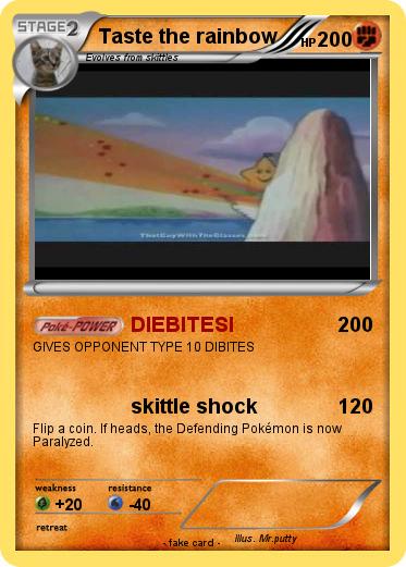 Pokemon Taste the rainbow