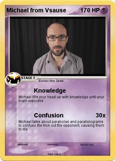 Pokemon Michael from Vsause