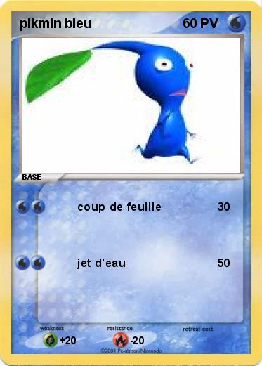 Pokemon pikmin bleu