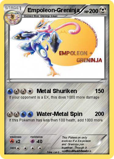 Pokemon Empoleon-Greninja