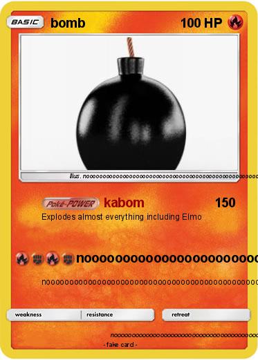 Pokemon bomb