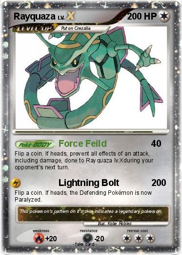 Pokemon Rayquaza
