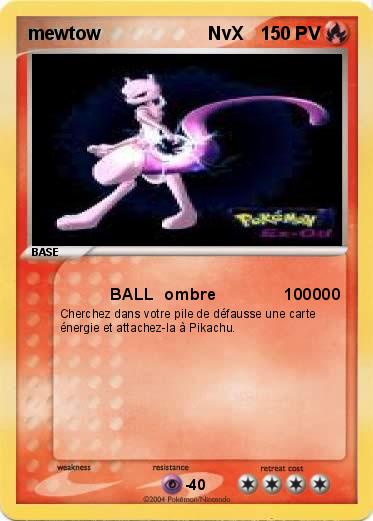 Pokemon mewtow                     NvX