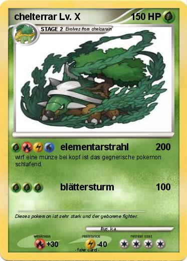 Pokemon chelterrar Lv. X