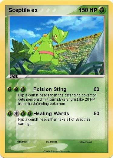 Pokemon Sceptile ex