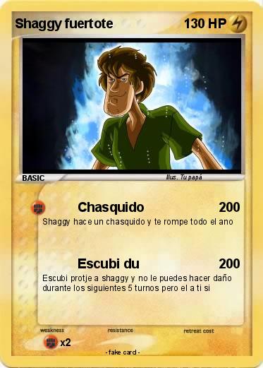 Pokemon Shaggy fuertote
