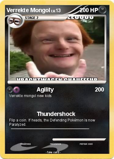 Pokemon Verrekte Mongol