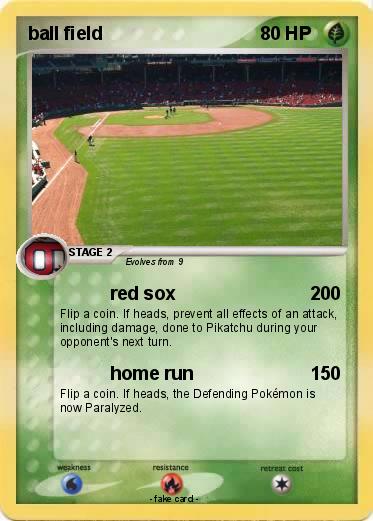 Pokemon ball field