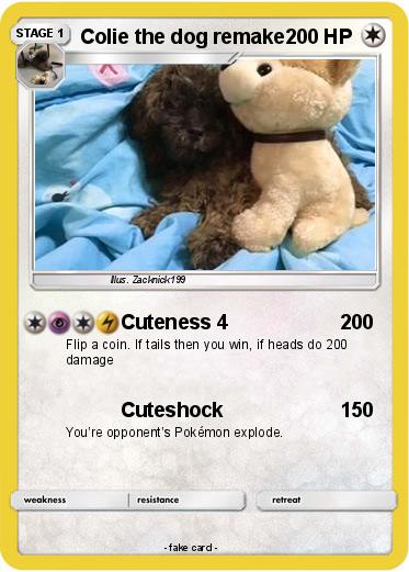 Pokemon Colie the dog remake