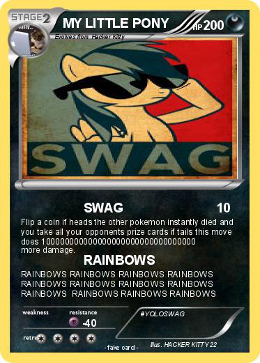 Pokemon MY LITTLE PONY