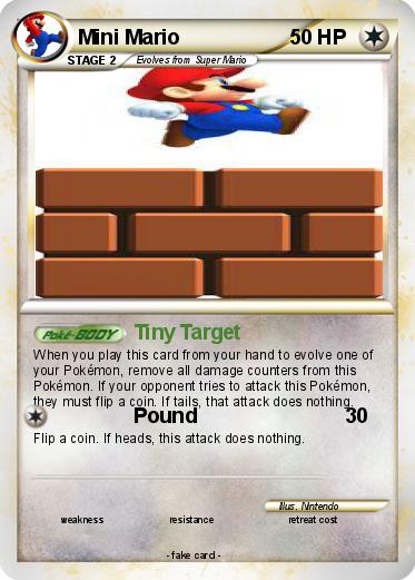 Pokemon Mini Mario