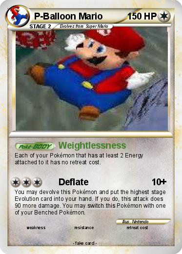 Pokemon P-Balloon Mario