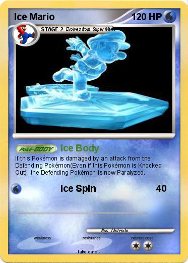 Pokemon Ice Mario