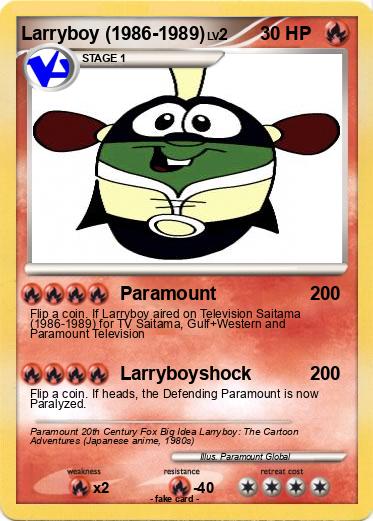 Pokemon Larryboy (1986-1989)
