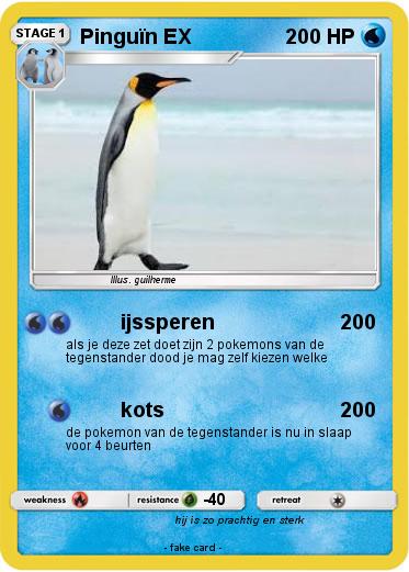 Pokemon Pinguïn EX