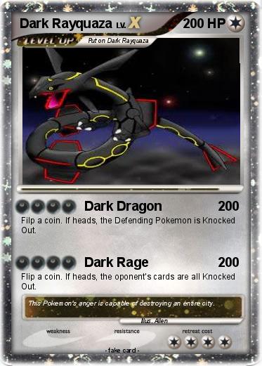 Pokemon Dark Rayquaza