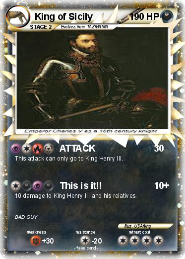 Pokemon King of Sicily