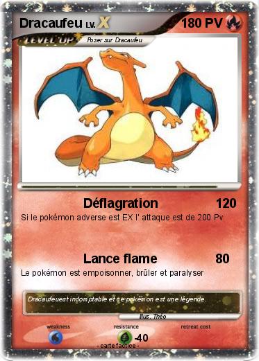 Pokemon Dracaufeu
